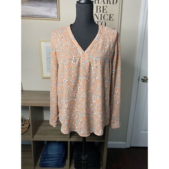 V Neck Dressy Blouse - Picture 1 of 4